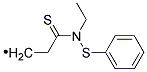 [(N-ETHYL-N-PHENYLDITHIOCARBAMOYL)METHYL] METHYL 结构式