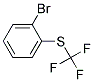 (TRIFLUOROMETHYLTHIO)BROMOBENZENE 结构式