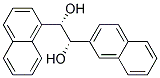 (S,S)-(+)-1-(1-NAPHTHYL)-2-(2-NAPHTYL)ETHANE-1,2-DIOL 结构式