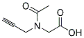 N-ACETYL-DL-PROPARGYLGLYCINE 结构式