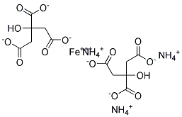 FERRIC AMMONIUM CITRATE FOR BACTERIOLOGY 结构式