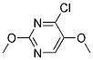 4-CHLORO-2,5-DIMETHOXY-PYRIMIDINE 结构式