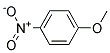 P-NITROANISOLE SOLUTION 100UG/ML IN ISOOCTANE:ACETONE (90:10) 5ML 结构式