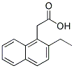 ETHYL-1-NAPHTHALENE ACETATE SOLUTION 100UG/ML IN MTBE 1ML 结构式