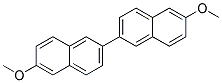 6,6'-DIMETHOXY-2,2'-BINAPHTHYL 结构式