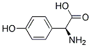 D-ALPHA-(4-HYDROXY-PHENYL)GLYCINE 结构式