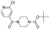 TERT-BUTYL 4-(2-CHLOROISONICOTINOYL)TETRAHYDRO-1(2H)-PYRAZINECARBOXYLATE, TECH 结构式