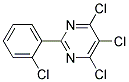 4,5,6-TRICHLORO-2-(2-CHLOROPHENYL)PYRIMIDINE, TECH 结构式