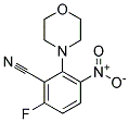 6-FLUORO-2-MORPHOLINO-3-NITROBENZONITRILE, TECH 结构式