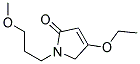 4-ETHOXY-1-(3-METHOXYPROPYL)-1,5-DIHYDRO-2H-PYRROL-2-ONE, TECH 结构式