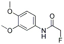 N1-(3,4-DIMETHOXYPHENYL)-2-FLUOROACETAMIDE, TECH 结构式