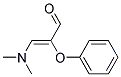 3-(DIMETHYLAMINO)-2-PHENOXYACRYLALDEHYDE, TECH 结构式