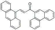 3-(9-ANTHRYL)-1-(9-PHENANTHRYL)PROP-2-EN-1-ONE, TECH 结构式