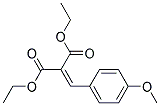 DIETHYL 2-(4-METHOXYBENZYLIDENE)MALONATE, TECH 结构式