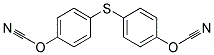 Bis(4-cyanatophenyl)thioether 结构式