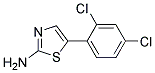 5-(2,4-DICHLORO-PHENYL)-THIAZOL-2-YLAMINE 结构式