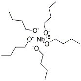 正丁醇铌 结构式