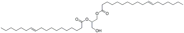 二(11-十八碳烯酸)甘油酯 结构式