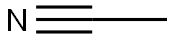 Acetonitrile with 0.1% formic acid and 结构式