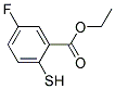 ETHYL 5-FLUORO-2-MERCAPTOBENZOAT 结构式