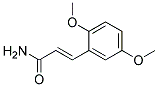 TRANS-2 5-DIMETHOXYCINNAMAMID 结构式