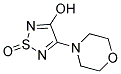 3-HYDROXY-4-MORPHOLINO-1,2,5-THIADIAZOLE 1-OXIDE 结构式