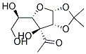 3-ACETYL-1,2-O-ISOPROPYLIDENE-A-D-GALACTOFURANOSE 结构式