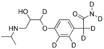 阿替洛尔D7 结构式