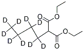 DIETHYL 2-(N-BUTYL-D9)MALONATE 结构式