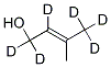 3-METHYL-2-BUTEN-1-OL-D6 结构式