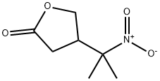 4-(1-METHYL-1-NITROETHYL)TETRAHYDROFURAN-2-ONE 结构式