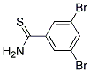 3,5-DIBROMOTHIOBENZAMID 结构式