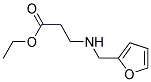 ETHYL 3-(FURFURYLAMINO)PROPIONAT 结构式