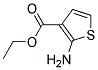 ETHYL 2-AMINOTHIOPHENE-3-CARBOXYLAT 结构式