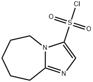 6,7,8,9-TETRAHYDRO-5H-IMIDAZO[1,2-A]AZEPINE-3-SULPHONYL CHLORID 结构式