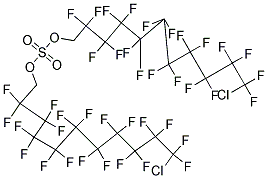 BIS(11-CHLORO-1H,1H-PERFLUOROUNDECYL)SULPHAT 结构式