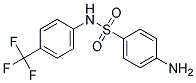 4-AMINO-N-[4-(TRIFLUOROMETHYL)PHENYL]BENZENESULPHONAMIDE 结构式