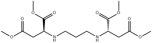 DIMETHYL 2-[(3-{[3-METHOXY-1-(METHOXYCARBONYL)-3-OXOPROPYL]AMINO}PROPYL)AMINO]SUCCINATE 结构式