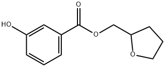 TETRAHYDRO-2-FURANYLMETHYL 3-HYDROXYBENZOATE 结构式