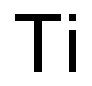 TITANIUM WIRE, 0.25MM (0.01IN) DIA, 99.7% (METALS BASIS) 结构式