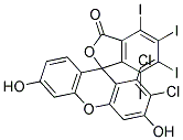 二氯四碘荧光素 结构式