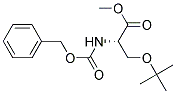 N-苄氧羰基-O-叔丁基-L-丝氨酸甲酯 结构式