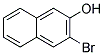 3-溴-2-萘酚 结构式