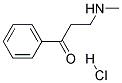 D-Methylaminopropiophenone hydrochloride  结构式