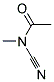 N-Methyl cyanoacetamide  结构式