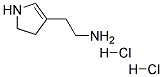 (R)-3-(Aminoethyl)pyrroline dihydrochloride 结构式