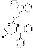(R)-3-(Fmoc-amino)-4,4-diphenylbutyric acid 结构式