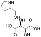 (S)-(+)-2-Pyrrolidinemethanol tartrate 结构式