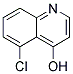 4-Hydroxy-5-chloroquinoline 结构式