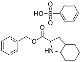 Benzyl L-octahydroindole-2-carboxylate benzenesulfonate 结构式